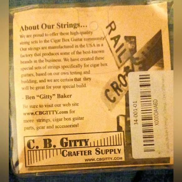 Southbound String Co. 3 string acoustic medium gauge strings - Picture 2 of 2